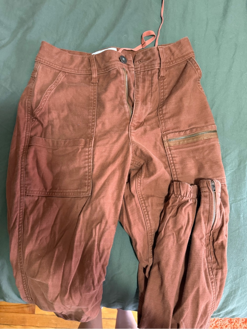 REI Rust Orange Utility Pants